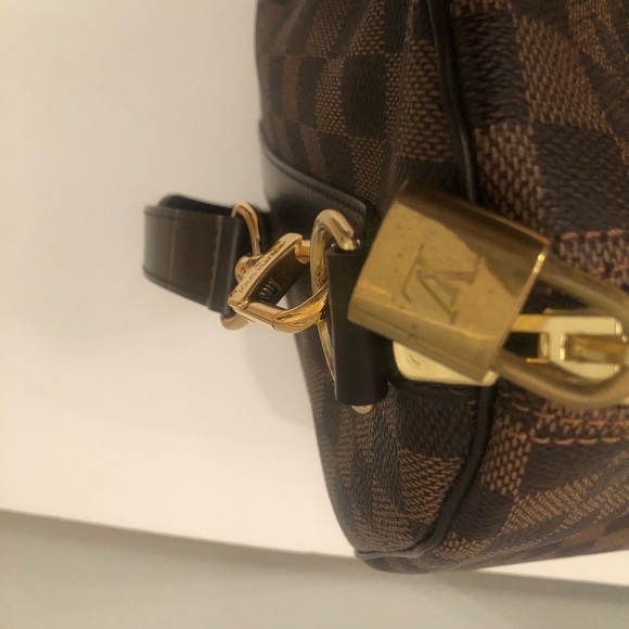 💯% Authentic Keepall Bandoulere 55 Louis Vuitton coated canvas excellently care - Picture 8 of 8